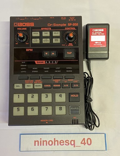 Boss sample 202 vintage - boss, dr.