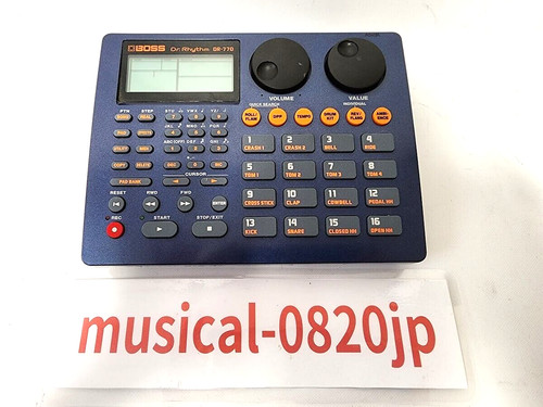 Boss 770 rhythm drum - dr,