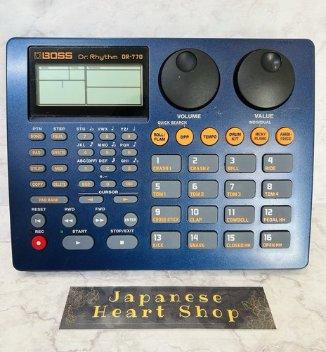 Boss 770 rhythm drum - dr.,