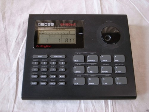 Boss 550 rhythm - dr-550, dr.
