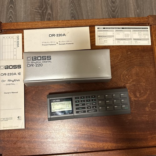 Boss 220a drumcomputer - dr-220a,