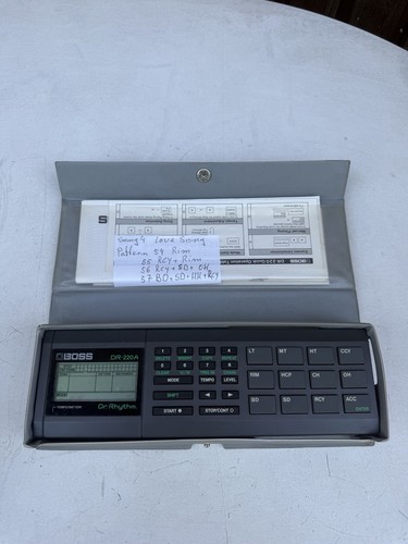 Boss 220a rhythm - dr-220a, dr.